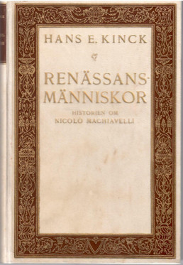 Kinck, Hans E.: Renässansmänniskor : historien om Nicolò Machiavelli
