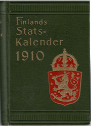 Finlands Statskalender för året 1910