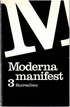 Qvarnström, Gunnar (under red. av): Moderna manifest: 3 Surrealism