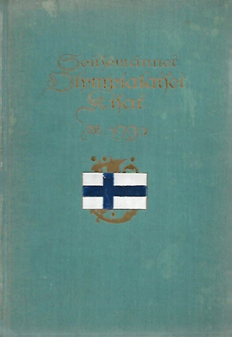 Halme Yrjö: Seitsemännet olympialaiset kisat v. 1920 Antwerpenissa