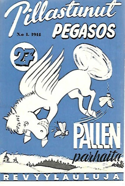 Pillastunut Pegasos 27 - Sikermä Pallen parhaita revyylauluja N:o1/1944