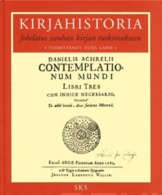 Laine, Tuija (toim.): Kirjahistoria : johdatus vanhan kirjan tutkimukseen