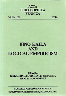 Niiniluoto, Ilkka, et al. (ed.): Eino Kaila and logical empiricism