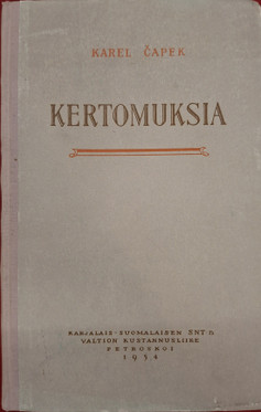 Čapek, Karel: Kertomuksia