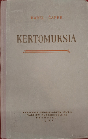 Čapek, Karel: Kertomuksia
