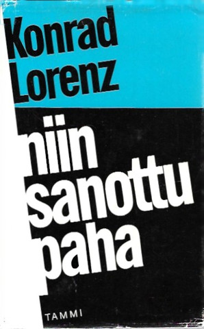Lorenz, Konrad: Niin sanottu paha 