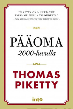 Piketty Thomas: Pääoma 2000-luvulla 