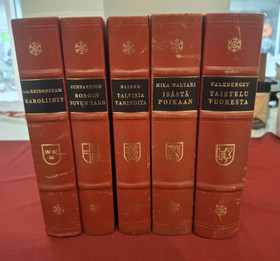 von Heidelstam, Gunnarsson, Blixen, Waltari, Falkberget: Pohjola-sarja 1-5