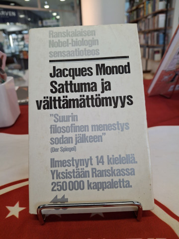 Monod, Jacques: Sattuma ja välttämättömyys