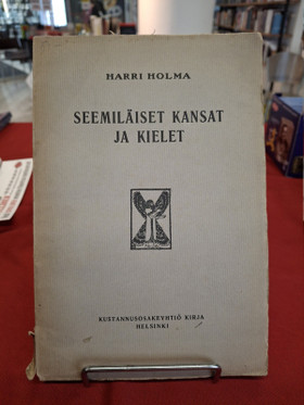 Holma, Harri: Seemiläiset kansat ja kielet