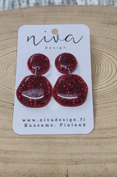 Marmelad punainen glitter