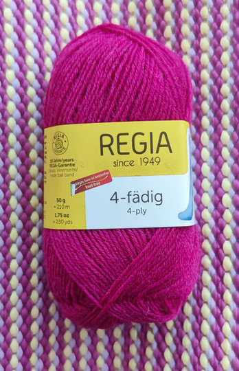 Regia 4 yksivärinen sukkalanka 50 g