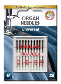 Nål 70-90 5-pack UNIVERSAL - ORGAN NEEDLE