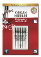 Nål Broderi Anti-Glue 75 5-pack ORGAN NEEDLE