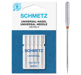 Schmetz universal nål  130/705 H 80/12, 5 stk