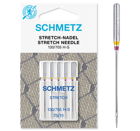 Schmetz Stretch 130/705 H-S 75/11, 5 stk
