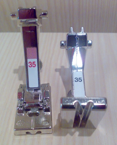 Bernina Piilovetoketjujalka #35