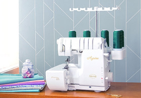 Baby Lock Aspire, 5-trådig overlock-/coversömsmaskin