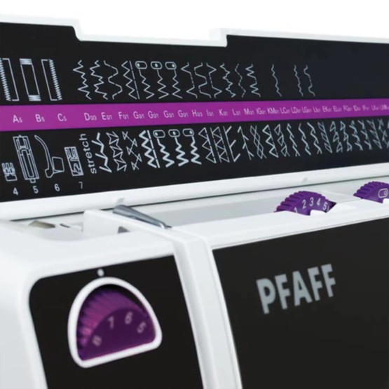 PFAFF Select 4.2 se alkuperäinen IDT yläsyöttö teollisella sukkulalla