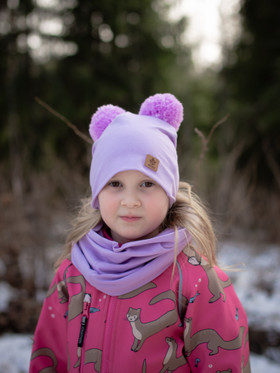 Tuubihuivi, eri värejä