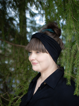 Pono Design Headwrap,  Night black