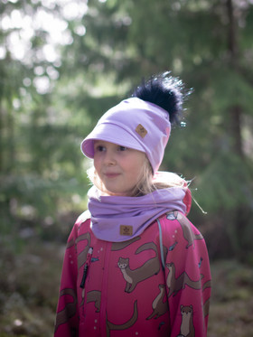 Lippapipo karvatupsulla, Lilac