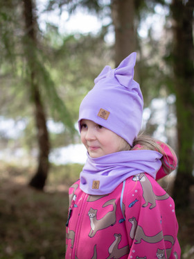 Merino rusettipipo Lilac