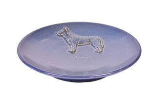 Australiankarjakoira teelautanen tai kauhanalunen