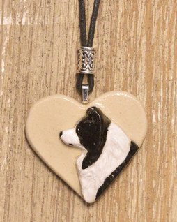Bordercollie sydänkaulakoru