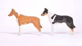 Collie sileäkarvainen rintaneula tai magneetti