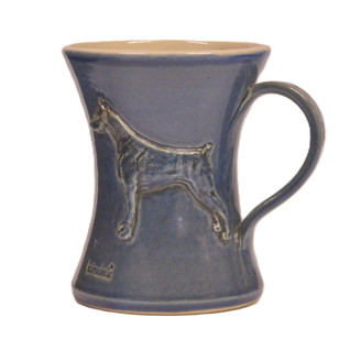 Dobermanni - typistetty korvat ja häntä muki