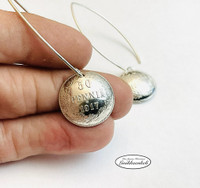 Korvakorut 50 penniset/1917 pitkillä koukuilla