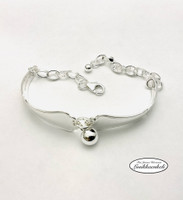 Rannekoru Hopeapallo 8 mm