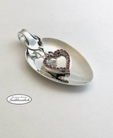 Lusikkariipus ”timanttisydän”vaaleanpunainen