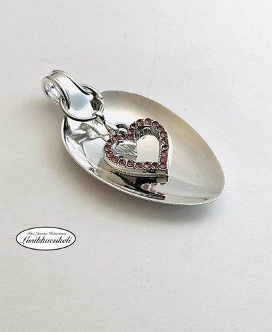 Lusikkariipus ”timanttisydän”vaaleanpunainen