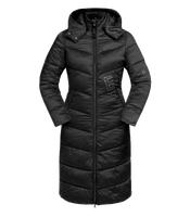 Oslo kevyt pitkä ratsastustakki: Musta