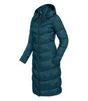 Oslo kevyt pitkä ratsastustakki: Petrol Blue