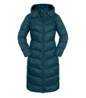 Oslo kevyt pitkä ratsastustakki: Petrol Blue