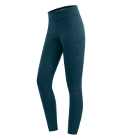 Riga lämpöratsastuslegginsit: Petrol Blue (teddyvuoraus)