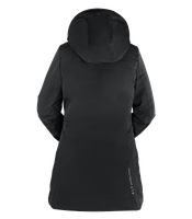 Lämmitettävä Parka-ratsastustakki: musta