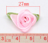 Satiiniruusut: Pinkki 5kpl