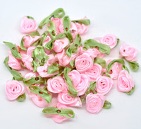 Satiiniruusut: Pinkki 5kpl