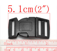 Muovilukko Musta 5x2,5cm: 1kpl