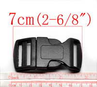 Muovilukko Musta 7x3cm: 1kpl