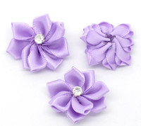 Satiinikukka: Violetti 1kpl