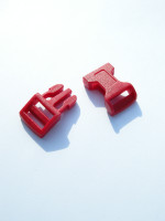 Muovilukko: Punainen 5x2cm 1kpl