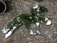 Islanninhevos-merkki ruostumattomasta teräksestä