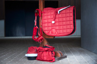 Glitter Hoitotarvike-laukku: punainen 