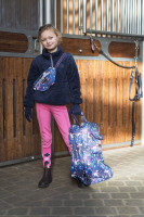 Jasmin-laukku lasten ratsastussaappaille: Dutch Blue