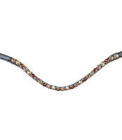 Waldhausen X-Line GoldHeart-suitset: musta/messinkisoljet